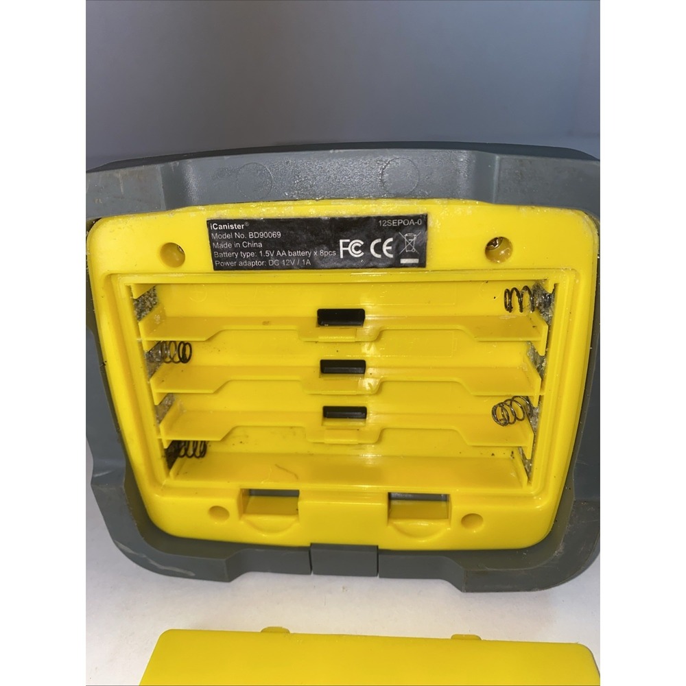 Eddie Bauer iCanister 5W MP3 Speaker iPhone Android Waterproof 3.5mm Not Tested - Picture 7 of 10